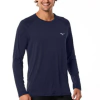 CAMISETA MIZUNO MANGA LONGA PRO UV MASCULINO AZUL