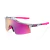 ÓCULOS 100% SPEEDCRAFT SL POLISHED TRANSLUCENT GREY PURPLE MULTILAYER MIRROR LENS, SPEEDCRAFTSL-ROSA, PROTEÇÃO SOLAR, UVA, UVB, LENTE, ESPORTES, SOL, 