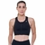 TOP AUTHEN GRIT BOSSA NADADOR ZIPER AJUSTAVEL IND FEMININO PRETO, PJAUFTPZIP0000, TREINO, ATIVIDADE FISICA, ESPORTES, LAZER, CAMINHADA, CORRIDA, ACADEMIA, MUSCULAÇÃO, YOGA, TRILHA, TRAIL, 