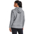 Moletom Under Armour Rival Fleec Fz Feminino Steel Medium Heather/White 1356400-STMHWH,1356400-STMHWH
