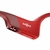 FONE DE CONDUCAO OSSEA SHOKZ OPENRUN UNISSEX VERMELHO, S803RD, RELOGIO, HORAS, TREINO, PERFORMANCE, IOT, FREQUENCIMETRO,