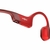 FONE DE CONDUCAO OSSEA SHOKZ OPENRUN UNISSEX VERMELHO, S803RD, RELOGIO, HORAS, TREINO, PERFORMANCE, IOT, FREQUENCIMETRO,