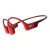 FONE DE CONDUCAO OSSEA SHOKZ OPENRUN UNISSEX VERMELHO, S803RD, RELOGIO, HORAS, TREINO, PERFORMANCE, IOT, FREQUENCIMETRO,