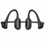 FONE DE CONDUCAO OSSEA SHOKZ OPENRUN PRO MINI UNISSEX PRETO, S811-MN-BK, FONE DE OUVIDO, ESPORTES, LAZER, ATIVIDADE FISICA, RESISTENTE A AGUA, LEVE,