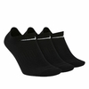 MEIAS NIKE EVERYDAY LIGHTWEIGHT 3 PARES UNISSEX PRETO