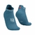MEIA DE COMPRESSAO PARA CORRIDA (CANO CURTO) RUN LOW V4 UNISSEX AZUL C, XU00047B5056,  TREINO, ATIVIDADE FISICA, ESPORTES, LAZER, CAMINHADA, CORRIDA, ACADEMIA, MUSCULAÇÃO, YOGA, TRILHA, TRAIL, 