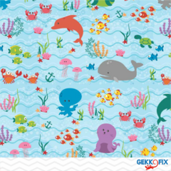 Fundo do Mar - 15m x 45cm - Adesivo Vinílico Gekkofix