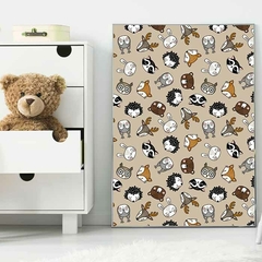 Forest Animals - 2m x 45cm (Caixa com 6 rolos) - Adesivo Vinílico Gekkofix - comprar online