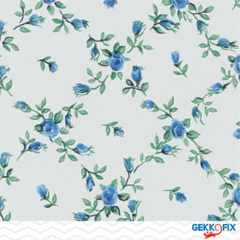 Roseiral Azul - 2m x 45cm (Caixa com 6 rolos) - Adesivo Vinílico Gekkofix - comprar online