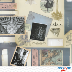 Scrapbook - 15m x 45cm - Adesivo Vinílico Gekkofix - comprar online