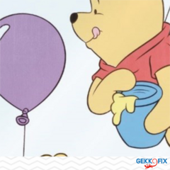 Eletrostático Winnie The Pooh - 15m x 45cm - Adesivo Vinílico Gekkofix - comprar online