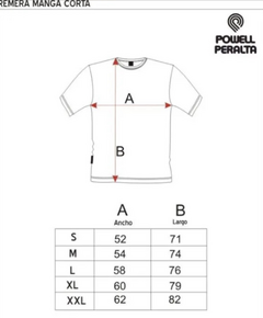 Remera Powell Peralta RIPPER BUMPER negra - comprar online