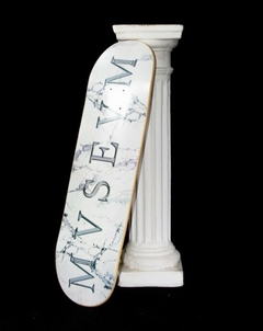 tabla de skate Mvsevm guatambú premium Mármol blanca