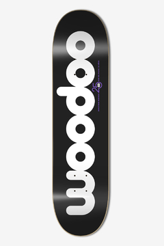 Tabla de Skate WOODOO INST BH 2021 BK & WHITE