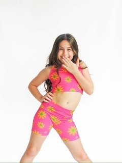 Conjunto Top y bikers Margarita talle 16 en internet