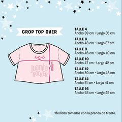 Croptop lupita talle 10 en internet