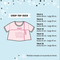 Croptop 93 negro - SIN CAMBIO - talle 12 en internet
