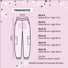 Pantalón PARACHUTE RACE Talle 6 - tienda online