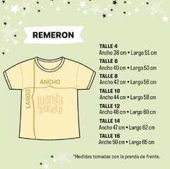 Remeron playa talle 10 - Juanita Rocker