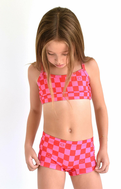 Boxer Niña Damero Candi talle 10 en internet