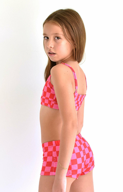 Boxer Niña Damero Candi talle 10 - Juanita Rocker