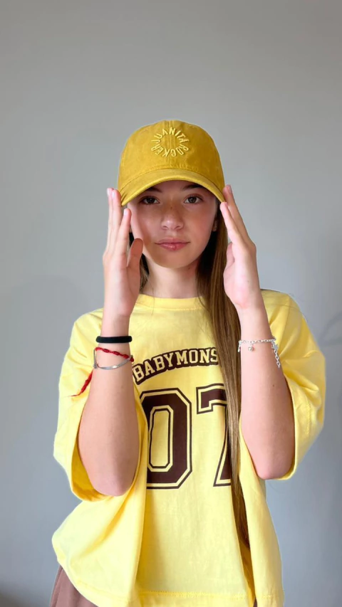 Remera Boxy Baby Monster