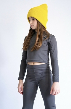 CropTop Térmico Gris Topo talle 16 - comprar online