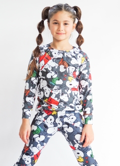 Remera Manga Larga SNOOPY Talle 12 en internet