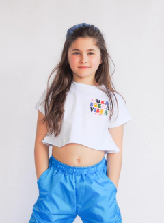 Pantalón PARACHUTE Turquesa Talle 6