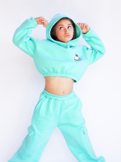 Pant Cargo frisa Aqua talle 8 SIN CAMBIO