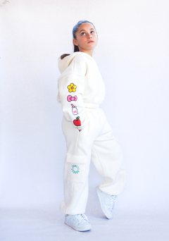 Pant Cargo frisa Marfil Talle 16 en internet