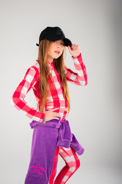 Crop Top Térmico Big Vichy talle 8