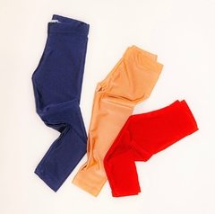 Legg Metalizada Azul talle 4