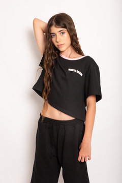 Croptop 93 negro - SIN CAMBIO - talle 12