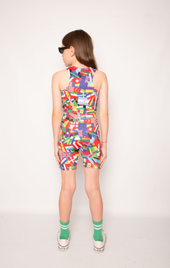 Conjunto Top & Biker Banderas talle 4 - comprar online
