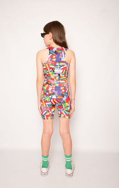 Conjunto Top & Biker Banderas talle 12 - comprar online