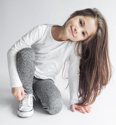 Imagen de Legging TERMICA GRIS JASPEADA Talle 4