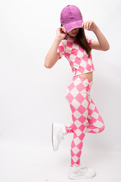 Legg lycra Rombo Rosa talle 12 en internet