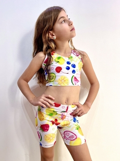 Conjunto top y bikers frutal talle 6 - comprar online
