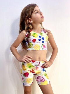 Conjunto top y bikers frutal talle 14 - comprar online