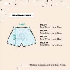 Bermuda Azul Talle 4 - tienda online