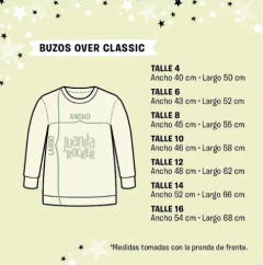 Buzo BASICO Frisa Azul Talle 10 - tienda online