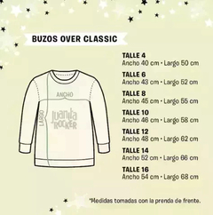 Buzo Plush NEGRO Talle 14 - tienda online