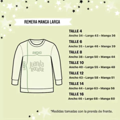 Imagen de Remera Manga Larga BÁSICA Blanca Talle 14