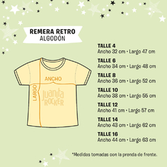 Remera CRUSH Purpura - SIN CAMBIO - Talle 8 - Juanita Rocker