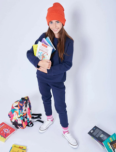 Jogging frisa Azul Talle 10 - comprar online