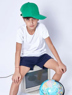 Remera Manga Corta BÁSICA Blanca Talle 4 en internet