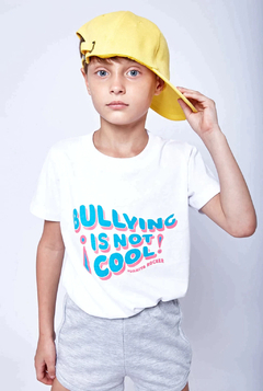 Remera BULLYING Blanca Talle 12