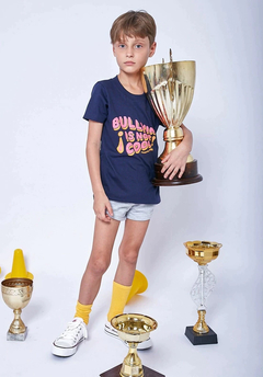 Remera BULLYING Azul Talle 14 en internet