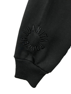 Maxi Buzo Royal Negro talle 12 - Juanita Rocker